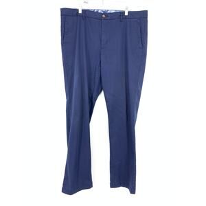 Tommy Bahama Straight Leg Chino Pants Mens Size 40 X 32 Navy Blue